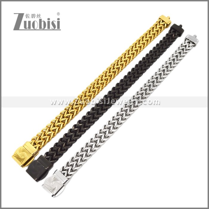Stainless Steel Bracelet b010636S