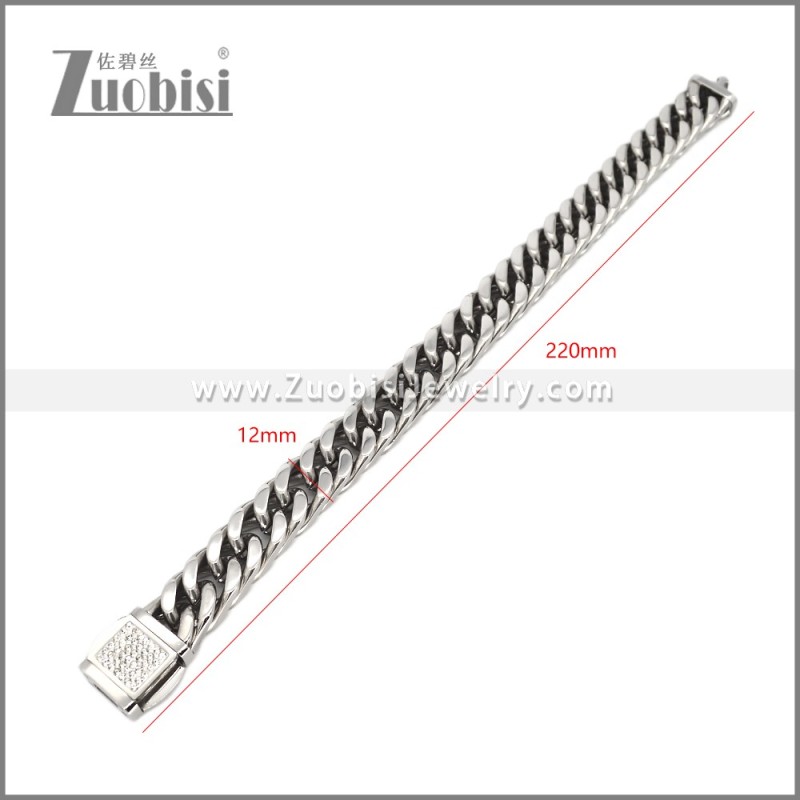 Stainless Steel Bracelet b010635S2