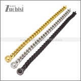 Stainless Steel Bracelet b010652S