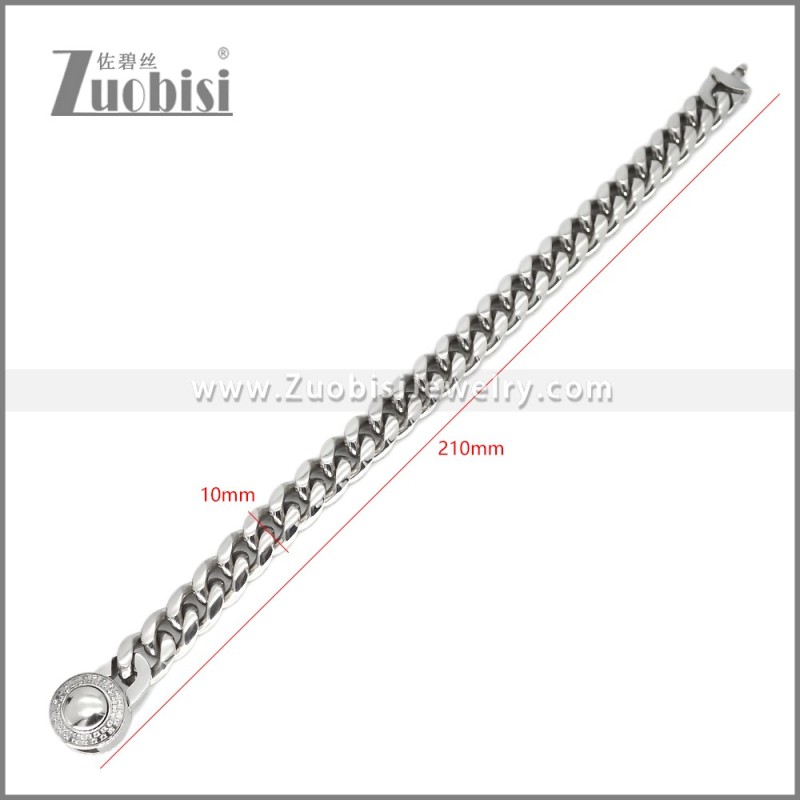 Stainless Steel Bracelet b010652S