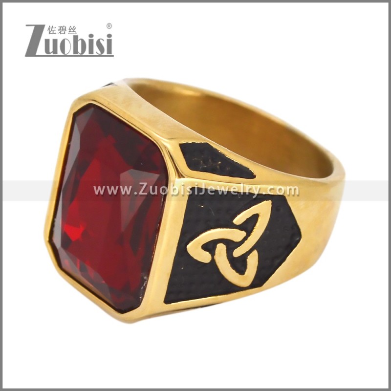 Stainless Steel Ring r010198GR