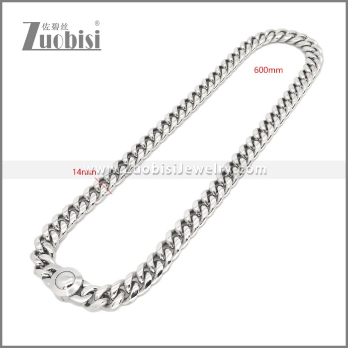 Stainless Steel Necklace n003476S1