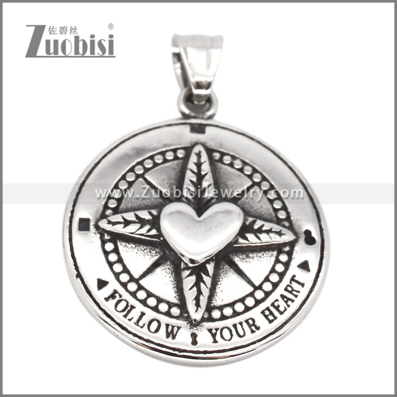 Stainless Steel Pendant p012410