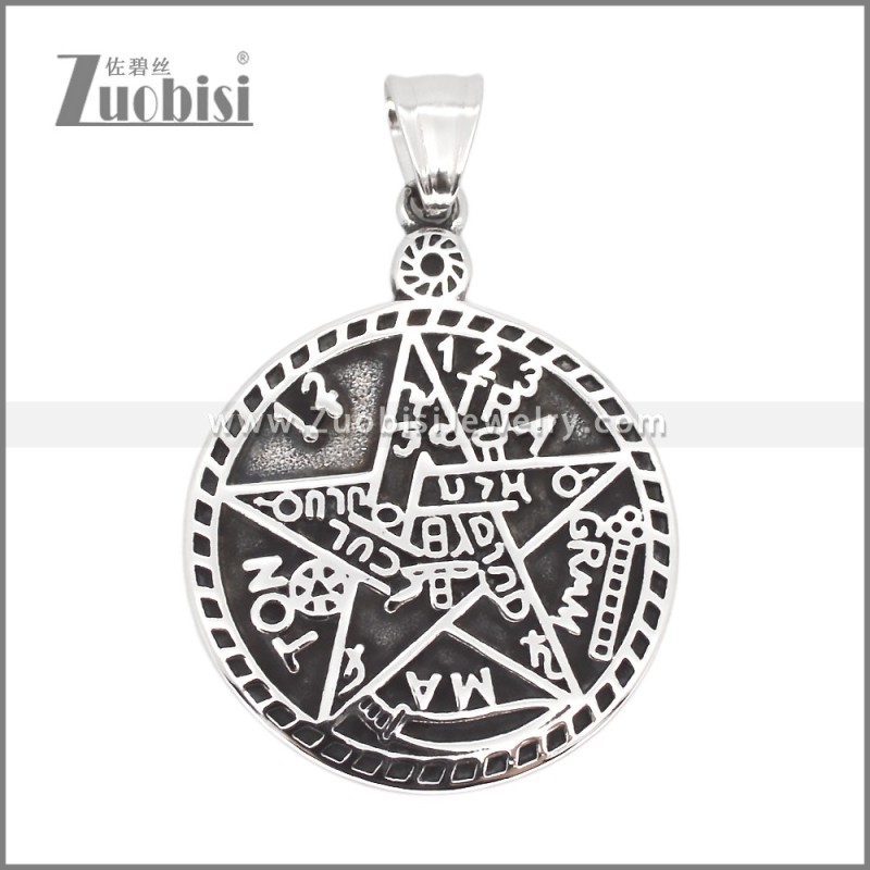 Stainless Steel Pendant p012419