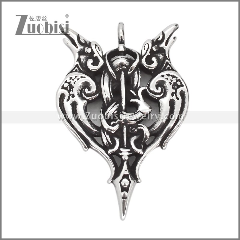 Stainless Steel Pendant p012430