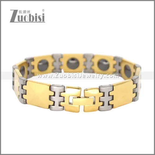 Tungsten Magnetic Bracelets b010691GS