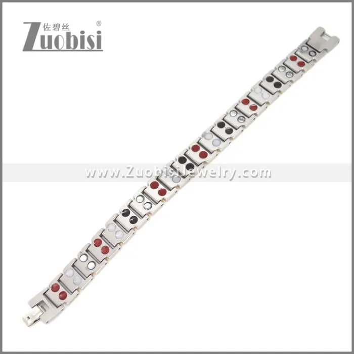 Stainless Steel Magnetic Bracelets b010693SG