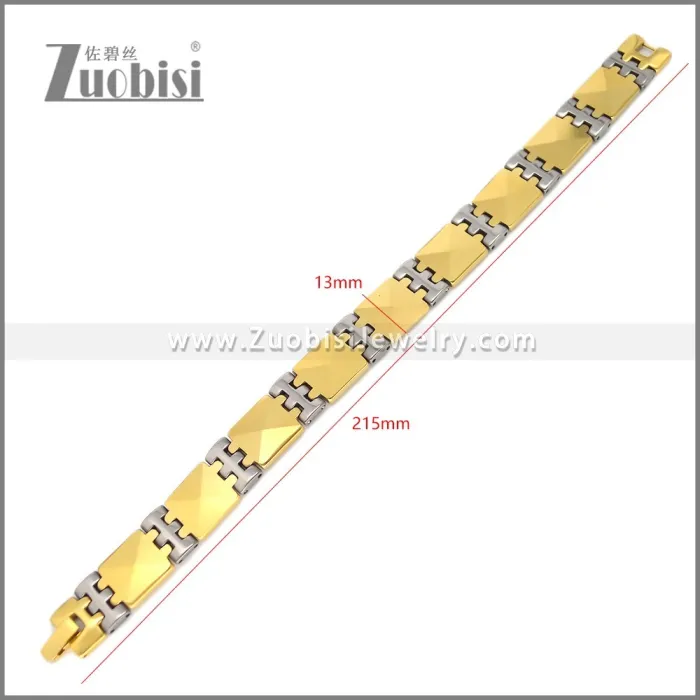Tungsten Magnetic Bracelets b010691GS
