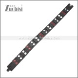 Magnetic Black Stainless Steel Bracelets b010685
