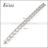 Stainless Steel Magnetic Bracelets b010690S