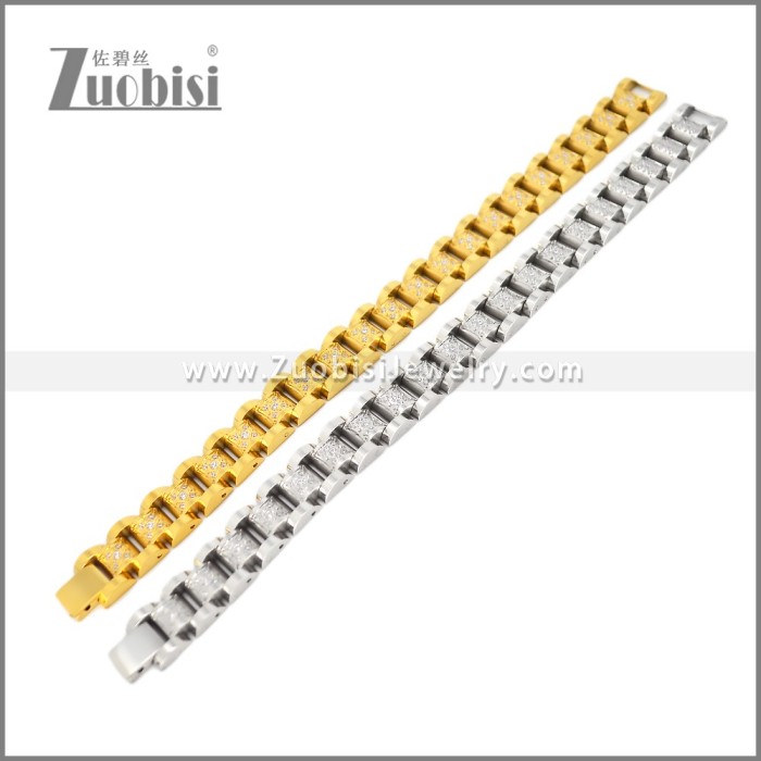 Stainless Steel Chain Link Bracelet b010719S