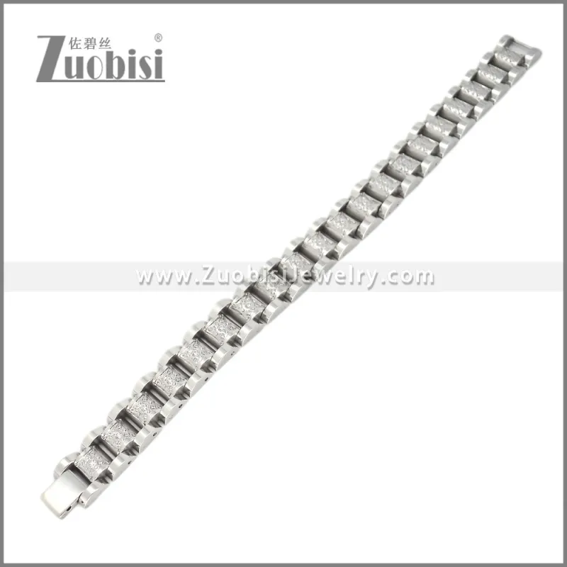 Stainless Steel Chain Link Bracelet b010719S