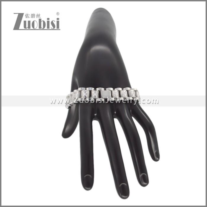 Stainless Steel Chain Link Bracelet b010719S