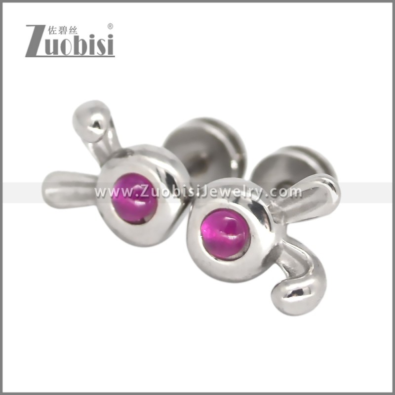 Stainless Steel Earring e002692S3