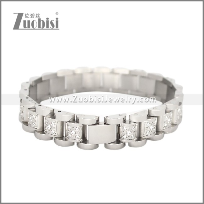 Stainless Steel Chain Link Bracelet b010719S