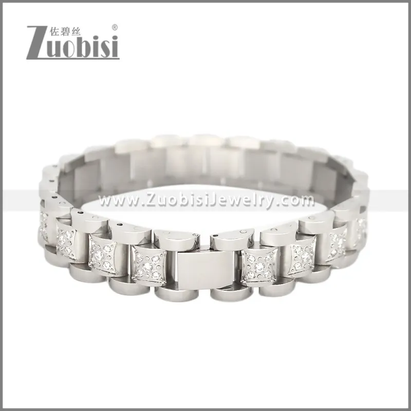 Stainless Steel Chain Link Bracelet b010719S