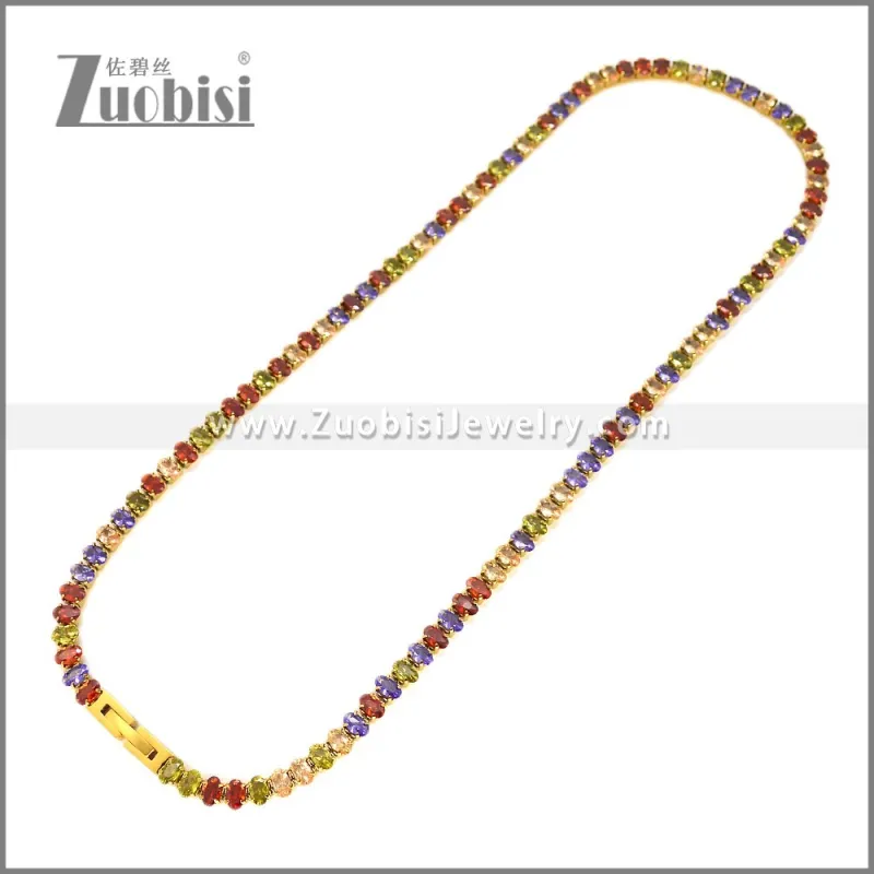 Stainless Steel Necklace n003503C2