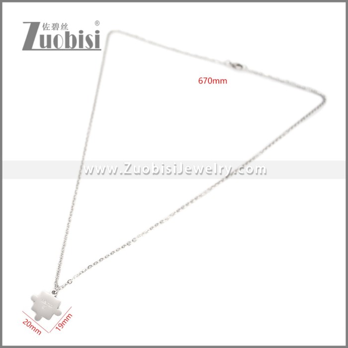 Stainless Steel Necklace n003493S1