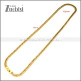 Stainless Steel Necklace n003487G