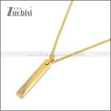 Stainless Steel Necklace n003499G