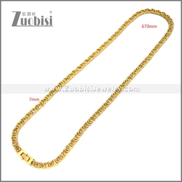 Stainless Steel Necklace n003488G