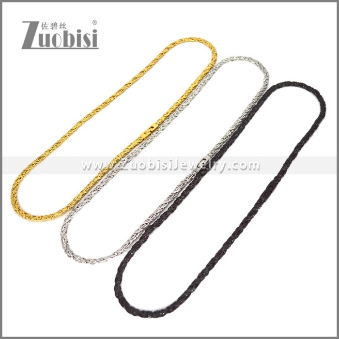 Stainless Steel Necklace n003491G