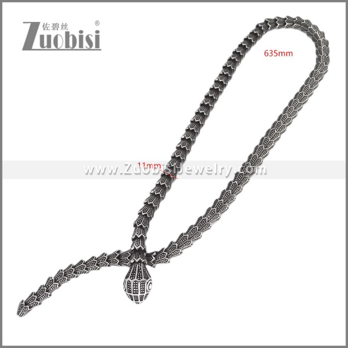 Stainless Steel Necklace n003518