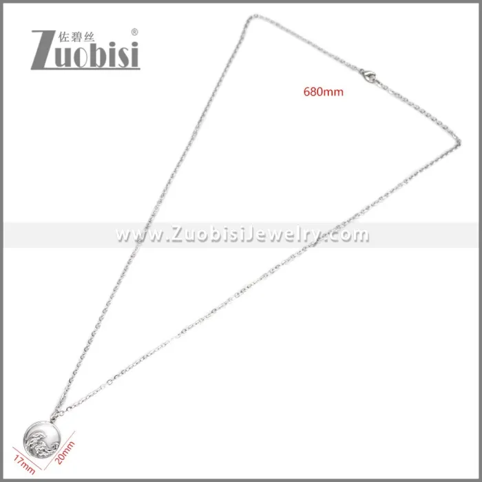 Stainless Steel Necklace n003508S2