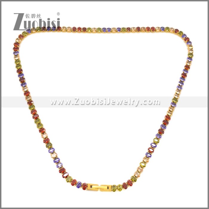 Stainless Steel Necklace n003503C2