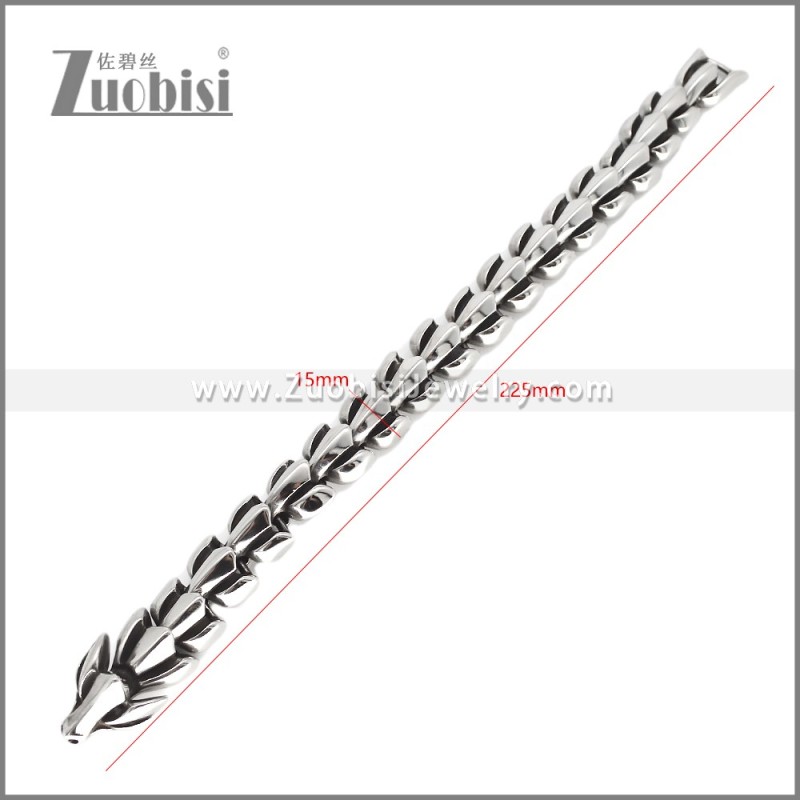 Stainless Steel Bracelets b010746S