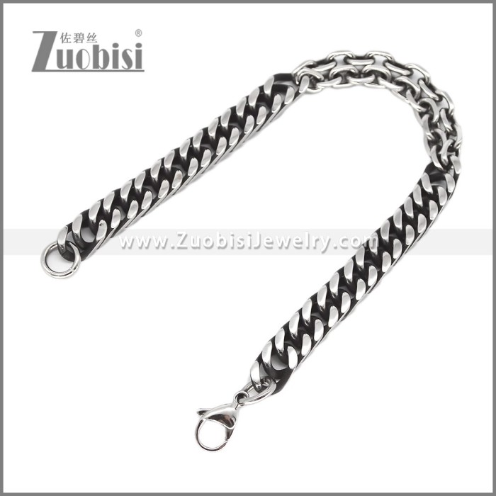 Link Chain Bracelet Stainless Steel b010763