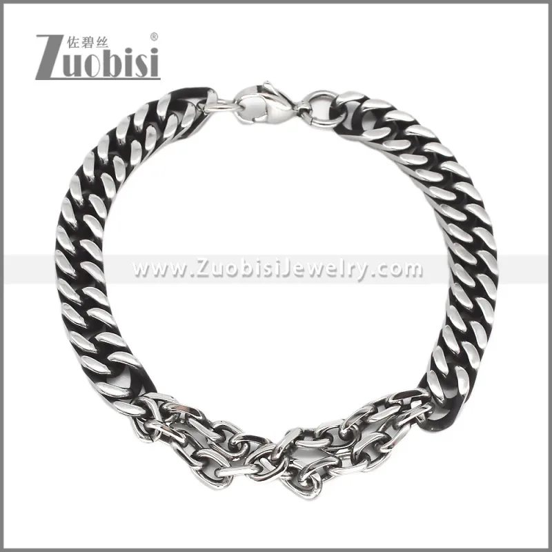 Link Chain Bracelet Stainless Steel b010763