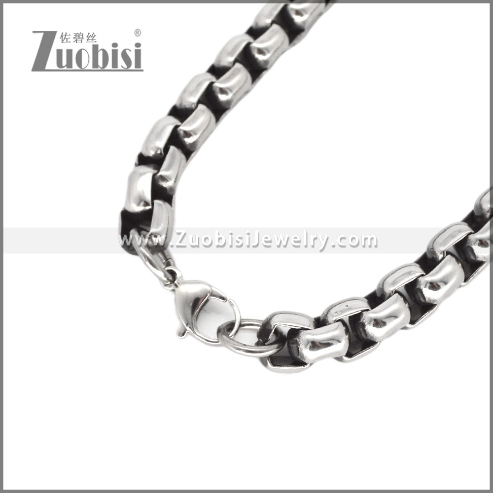 Stainless Steel Necklace n003528 Zuobisi Jewelry