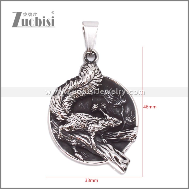 Stainless Steel Pendant p012566