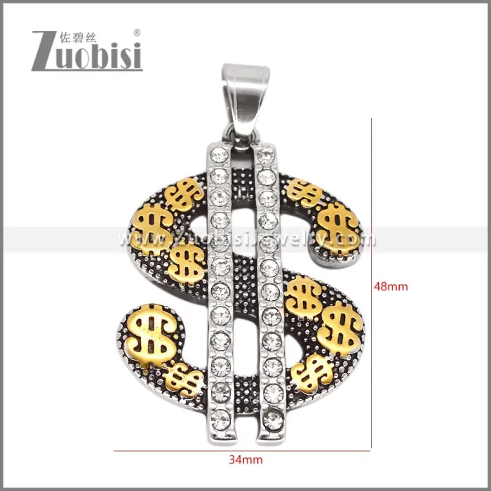 Stainless Steel Pendant p012586SG