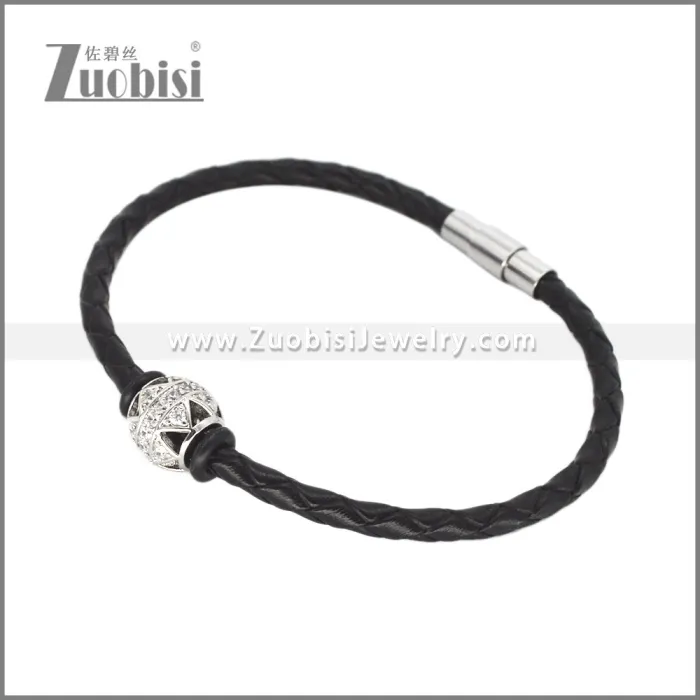 Leather Bracelets b010766H2