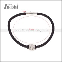 Leather Bracelets b010769H2