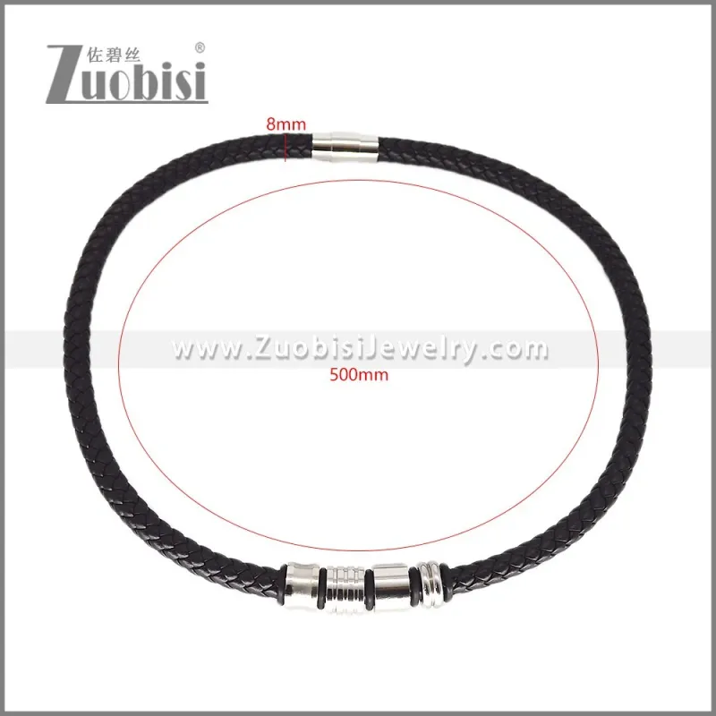 Leather Neckace n003539