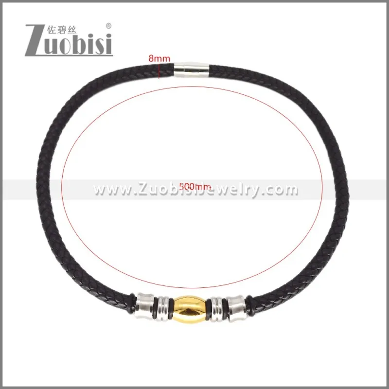 Leather Neckace n003540H1