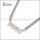Stainless Steel Necklace n003611