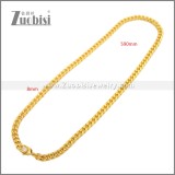Stainless Steel Necklace n003601G