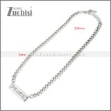 Stainless Steel Necklace n003611