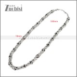 Stainless Steel Necklace n003591S2