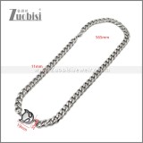 Stainless Steel Necklace n003575