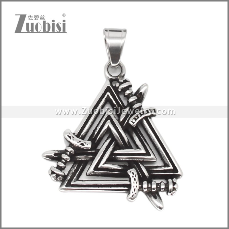 Stainless Steel Pendant p012608