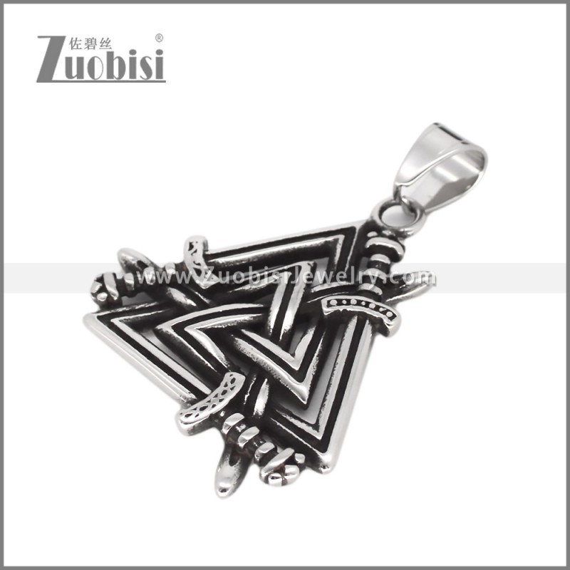 Stainless Steel Pendant p012608