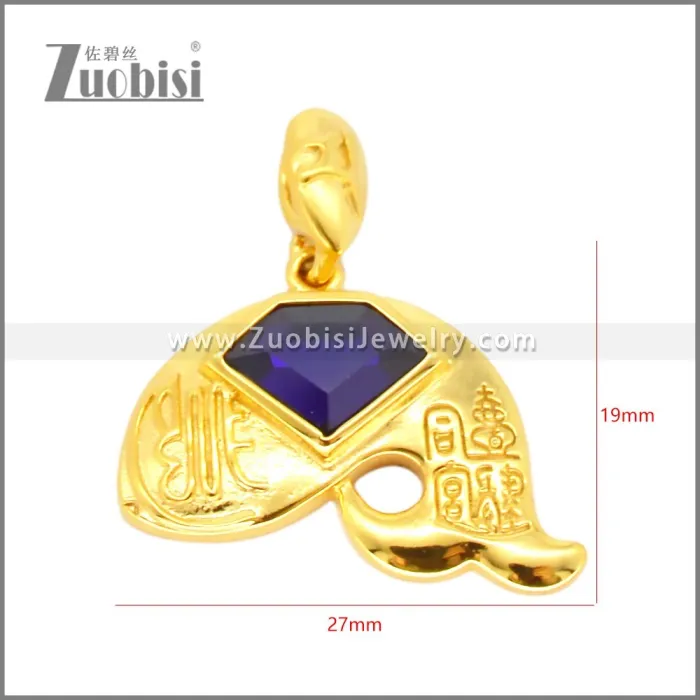 Stainless Steel Pendant p012724