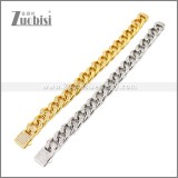 Stainless Steel Bracelet b010828G