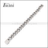 Stainless Steel Bracelet b010828S