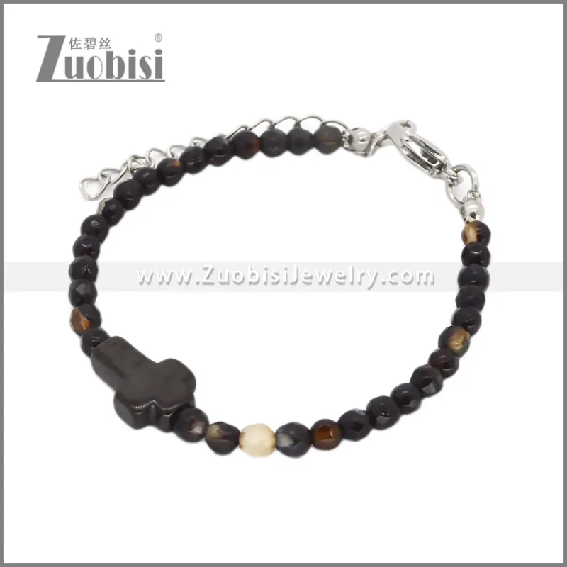 Stainless Steel Bracelet b010824H